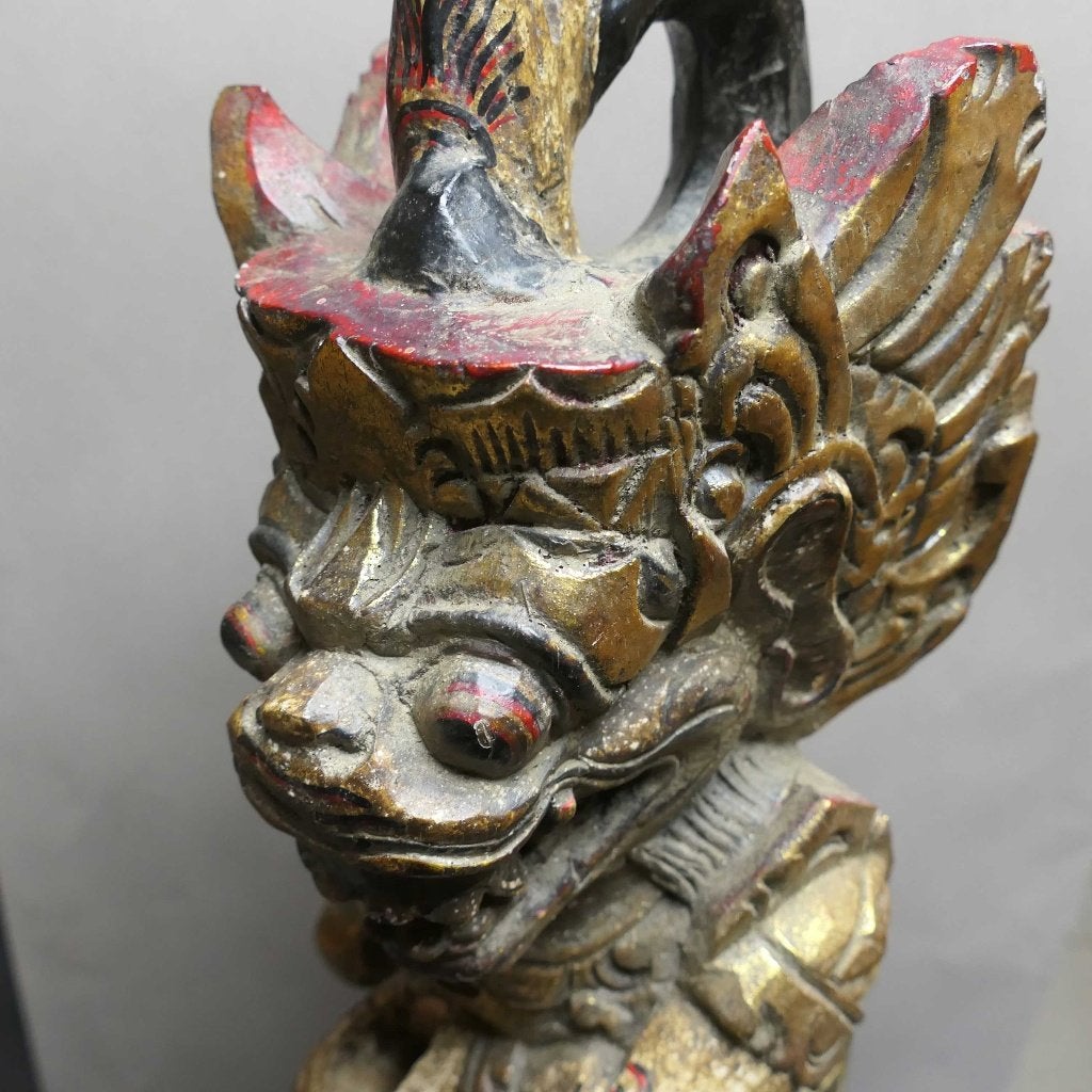 Keris drager HM3 Hanoman Kris beeld kunst indonesie Indie, Ophalen of Verzenden