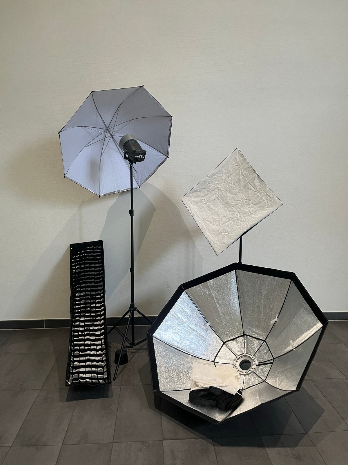 Elinchrom D-Lite RX 4 flitsset zeer compleet, Overige merken, Flitser, Ophalen of Verzenden, Gebruikt