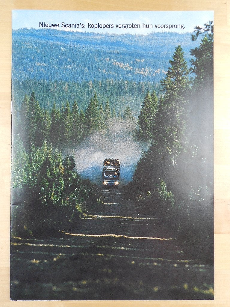 Scania 82 112 142 Brochure 1982 – G-P-R- Torpedo, Ophalen of Verzenden, Zo goed als nieuw, Overige merken, Scania