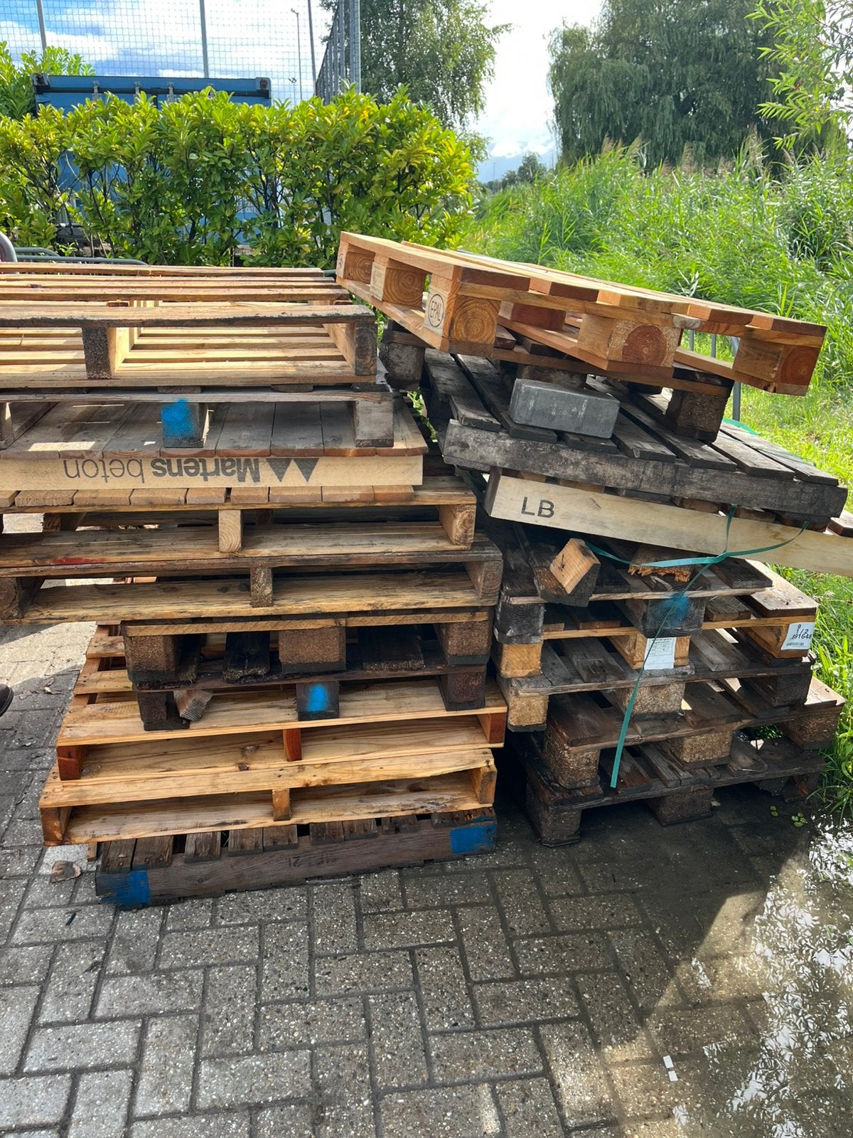 Pallets, Ophalen, Zo goed als nieuw, Pallet, Minder dan 200 cm