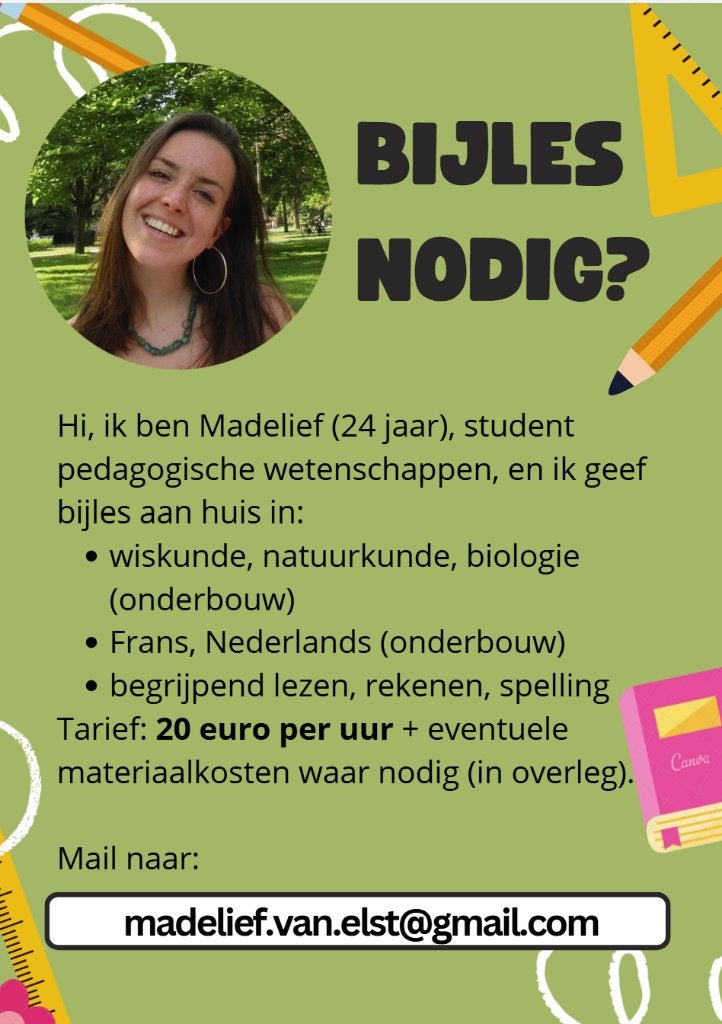 Bijles aan huis (Utrecht), Privéles, Bijles