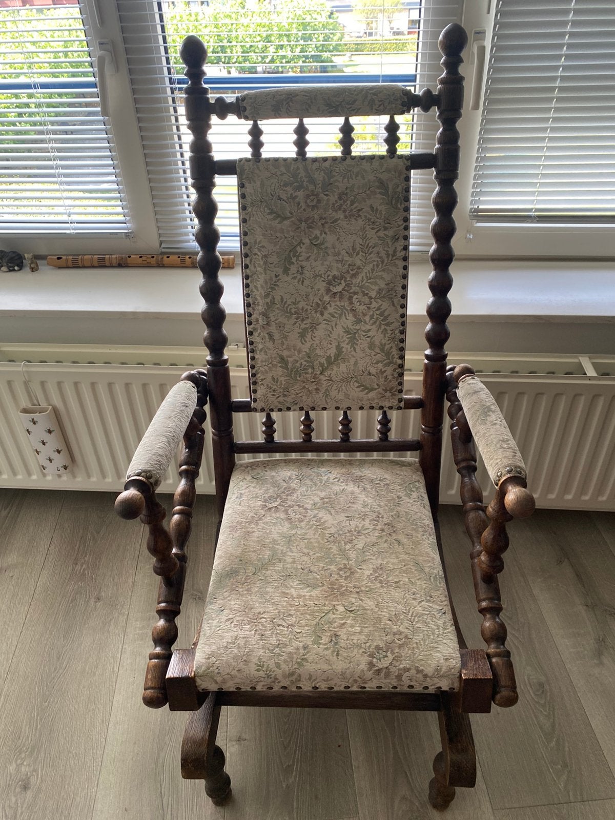 Schommelstoel, Antiek en Kunst, Antiek | Meubels | Stoelen en Banken, Ophalen of Verzenden