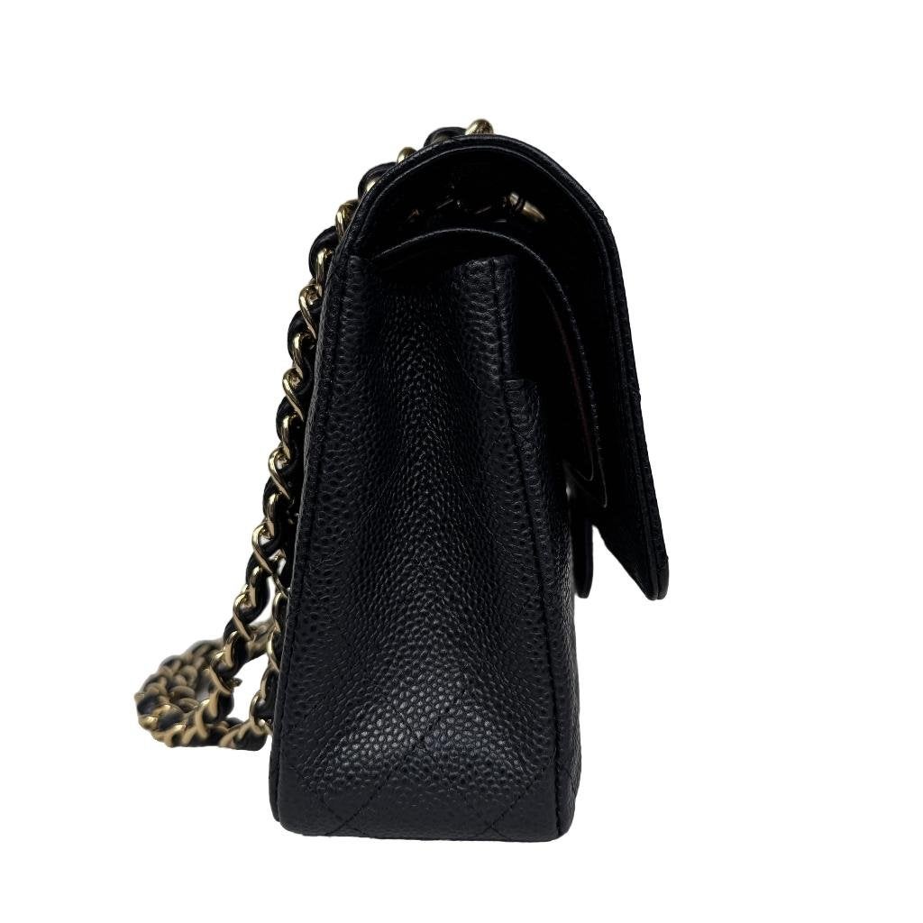 Chanel classic flap medium GHW gold hardware goud handtas image 2