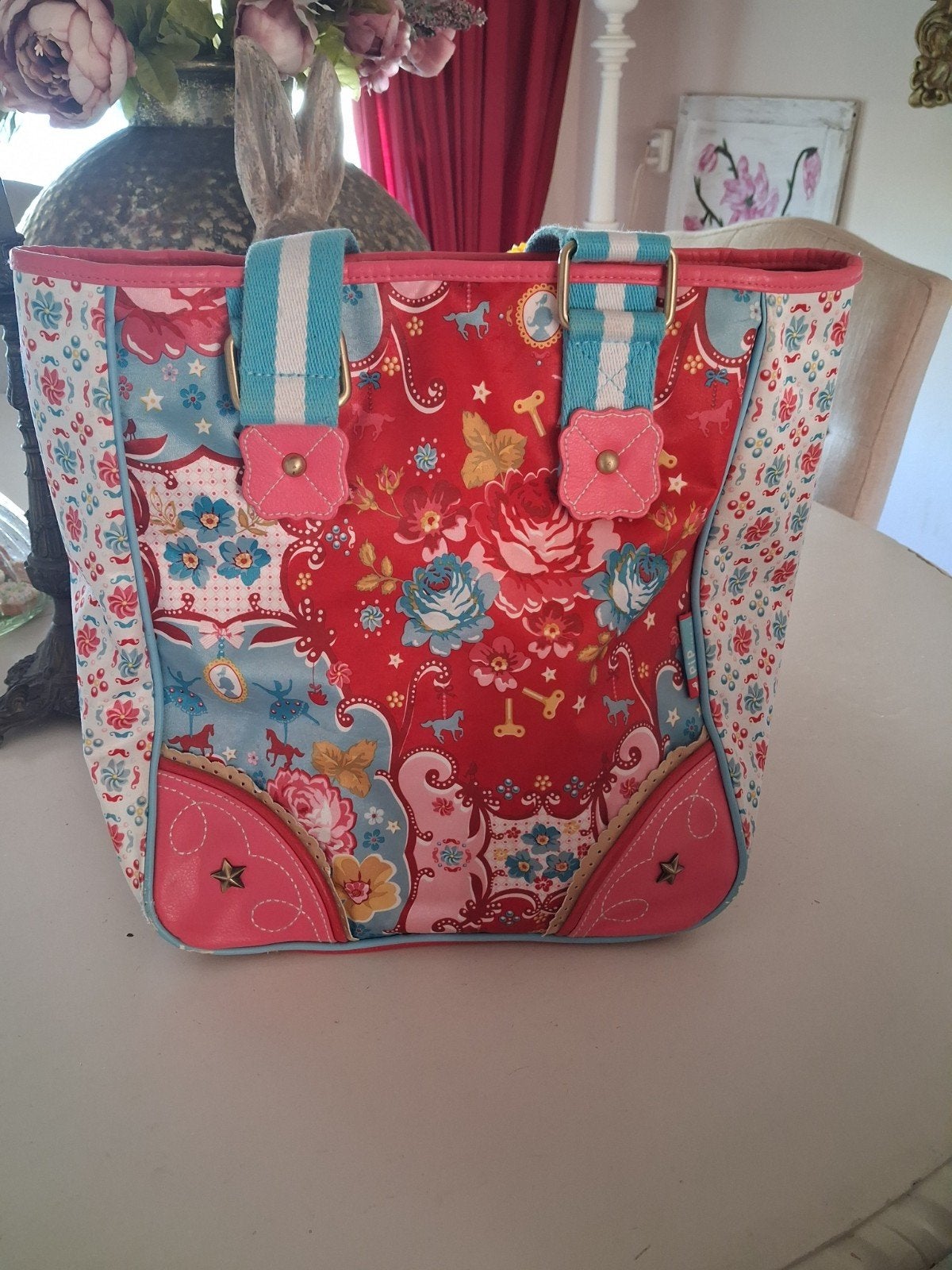 mooie hand tas van pip studio zo goed als nieuw, Sieraden, Tassen en Uiterlijk, Ophalen, Zo goed als nieuw, Rugtas