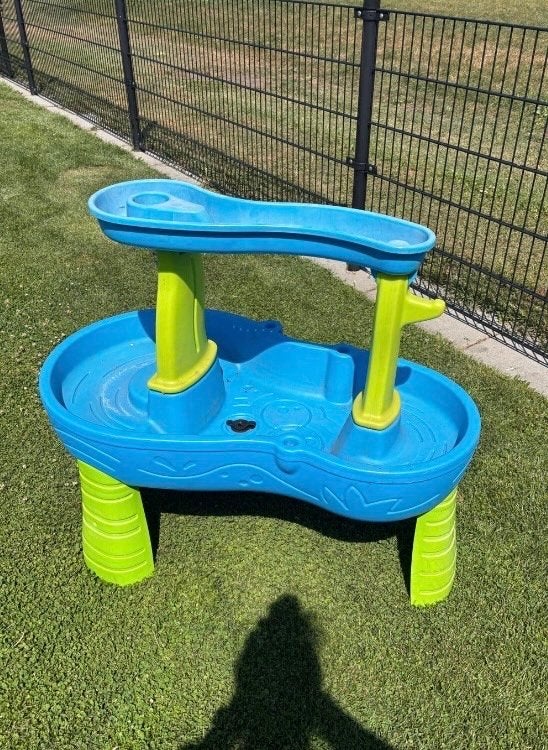 Leuke Watertafel voor Kinderen - Blauw/Groen, Ophalen, Gebruikt