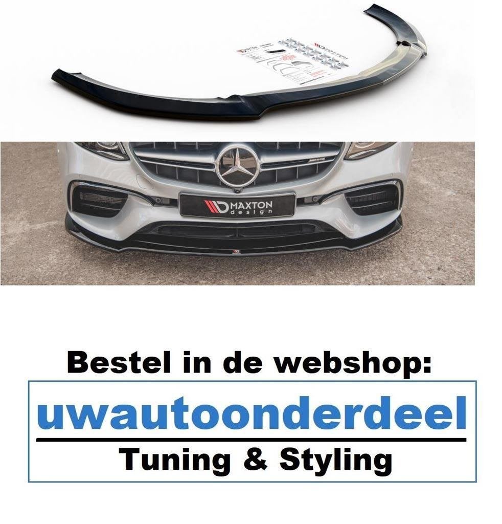 Maxton Mercedes E63 AMG W213 Spoiler Lip Splitter, A.parts@hotmail.nl, Trasmolenlaan 12 3447 GZ Woerden, Verzenden, Nieuw