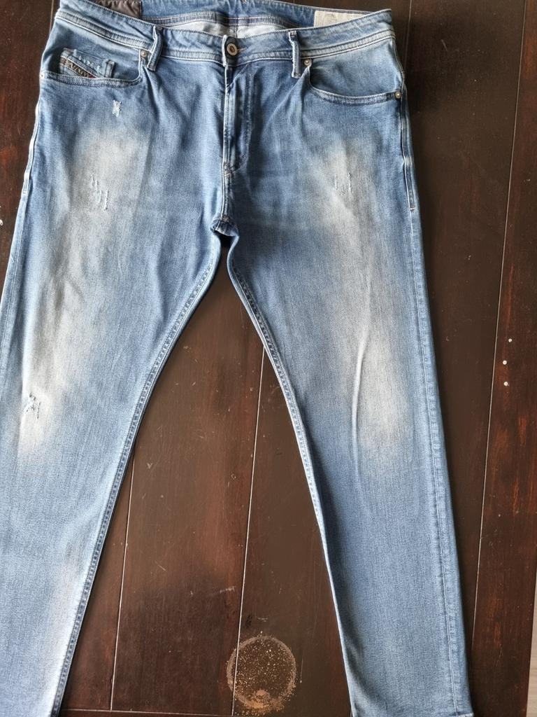 ZGAN LICHTE DIESEL THOMMER SLIM SKINNY STRETCH JEANS 38/32!, Kleding | Heren, Spijkerbroeken en Jeans, W36 - W38 (confectie 52/54)