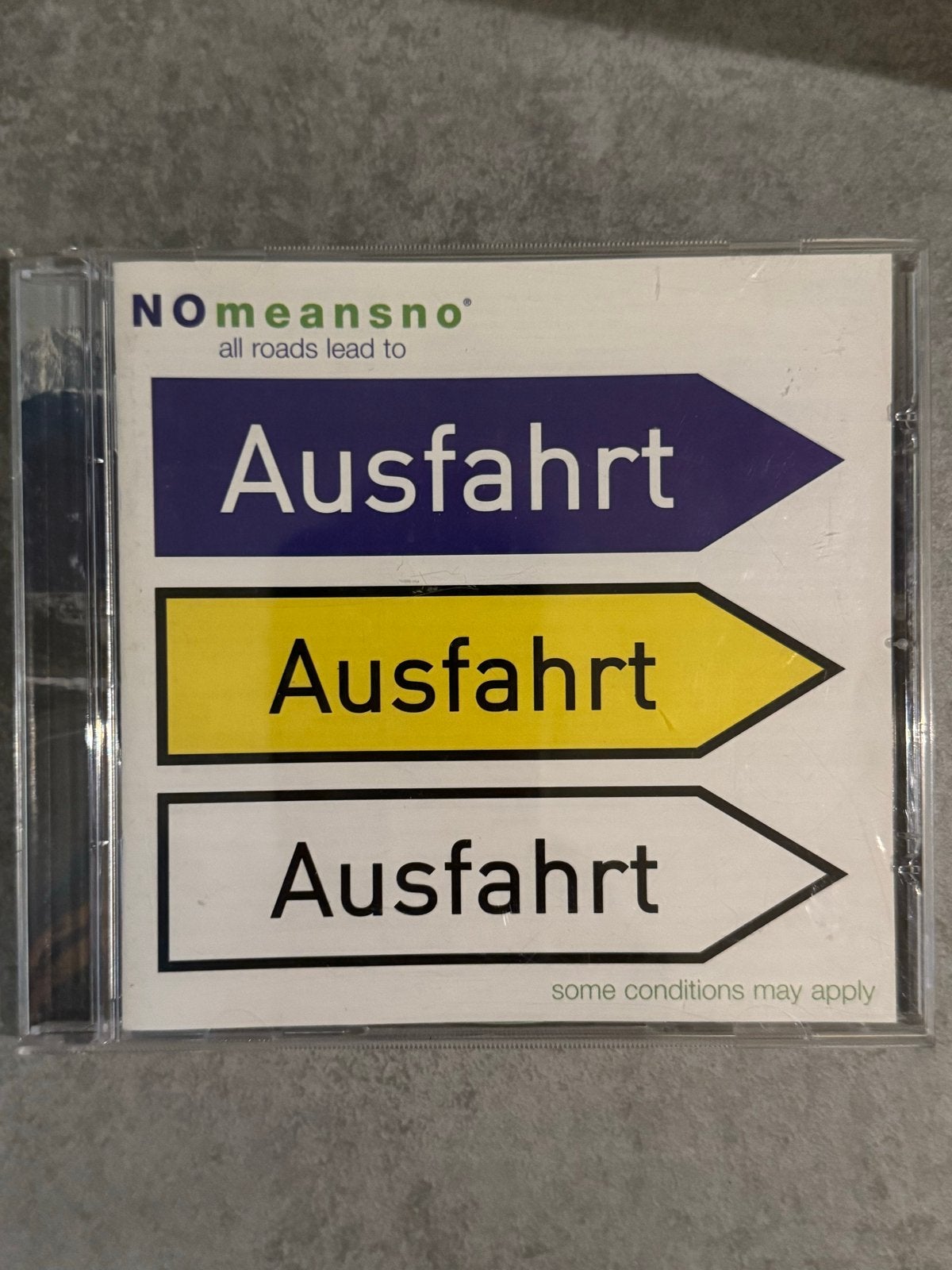 NoMeansNo - All Roads Lead To Ausfahrt CD, Ophalen of Verzenden, Zo goed als nieuw, Album, Inclusief doosje