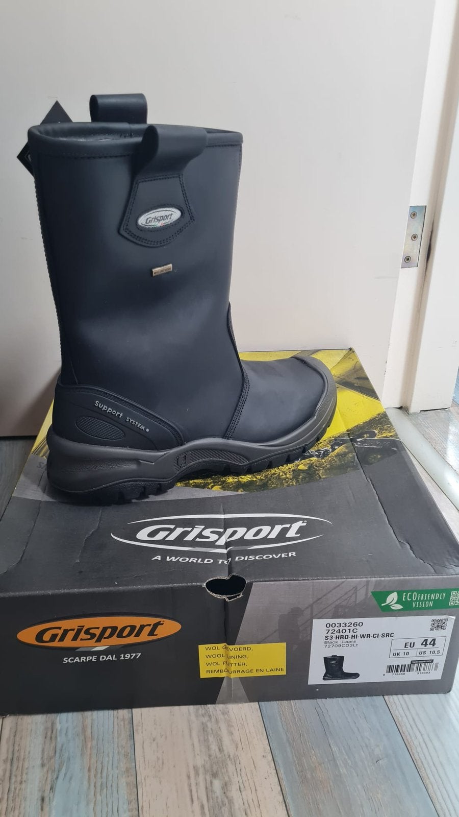 Nieuwe Grisport werklaarzen bouw maat 44, Ophalen of Verzenden, Nieuw