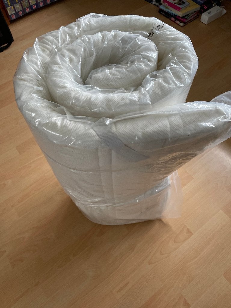 IKEA Tuddal matras topper nieuw 200 x 80 cm, Ophalen, Eenpersoons, Nieuw, 80 cm
