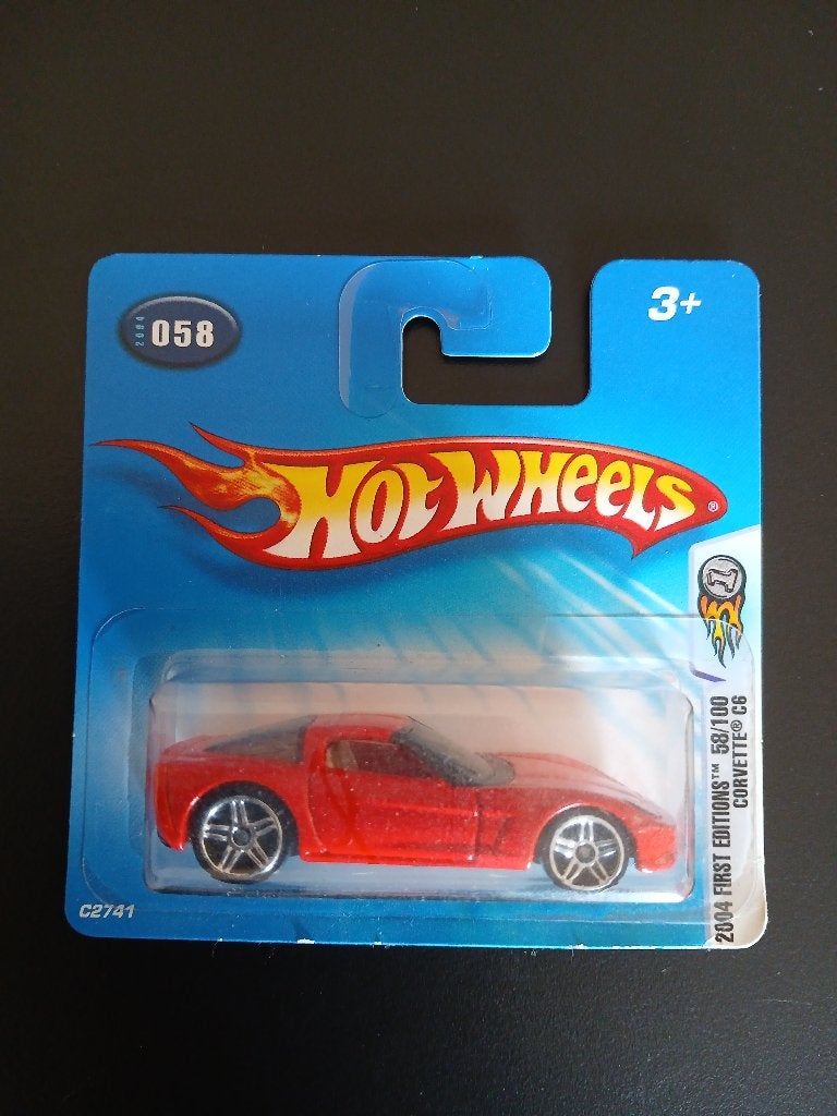 Hot Wheels Corvette C6, Ophalen of Verzenden, Nieuw, Handmatig, Hot Wheels