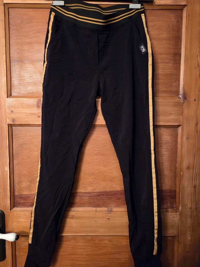 Mooie zwarte broek met bies van Andco Woman maat M, Maat 38/40 (M), Zwart, &Co Woman, Ophalen of Verzenden