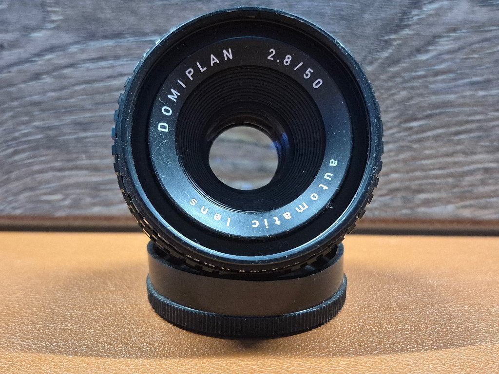 Meyer-Optik Görlitz Domiplan 50mm f2.8 lens (M42), Gebruikt, Ophalen of Verzenden, Standaardlens, 50 mm