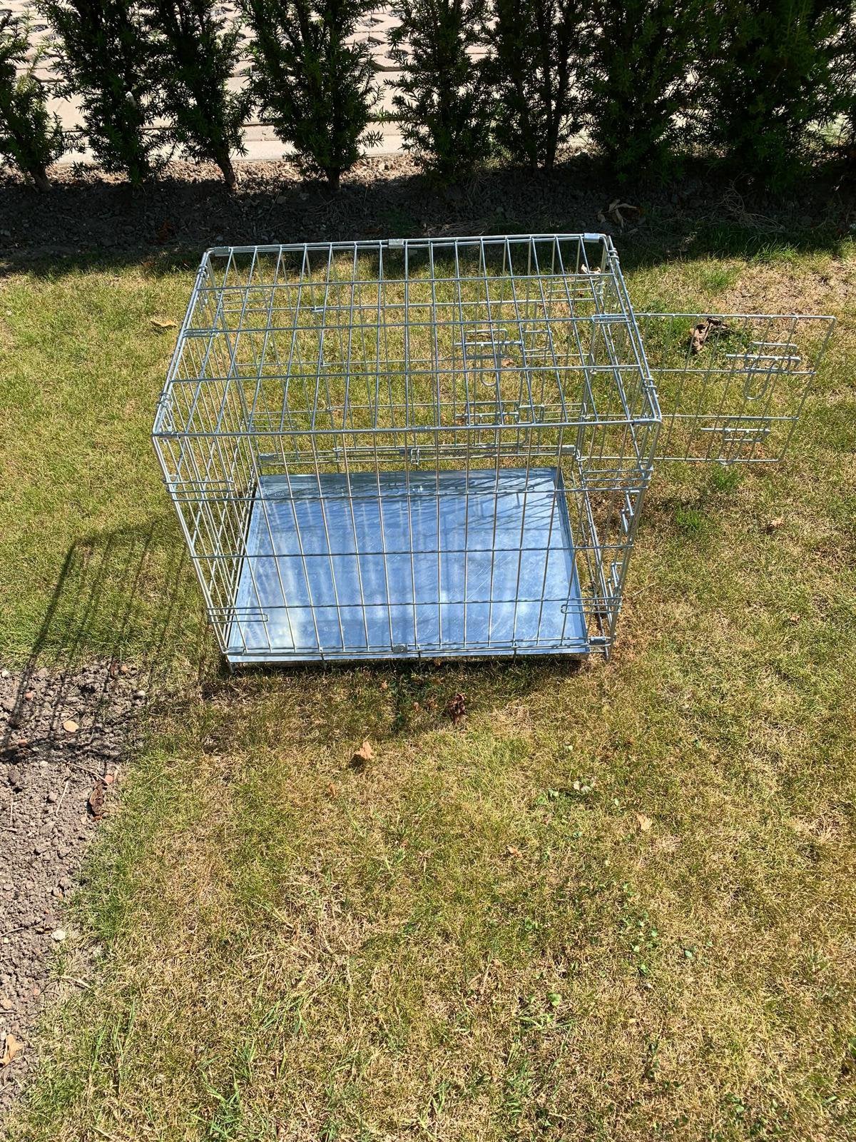 Beeztees hondenbench - 2-deurs - 62x44x49 cm (KWF), Dieren en Toebehoren, Ophalen, Zo goed als nieuw