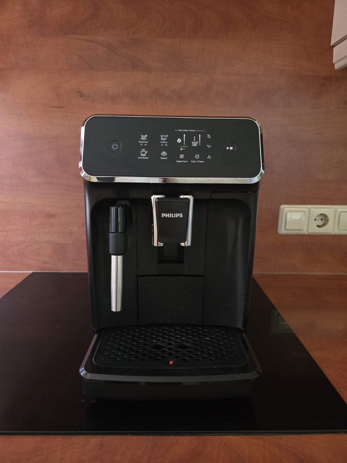 Philips 2200 EP2220/10-Ontkalkt & Gereinigde-Weinig Gebruikt, Witgoed en Apparatuur, Koffiezetapparaten, Afneembaar waterreservoir