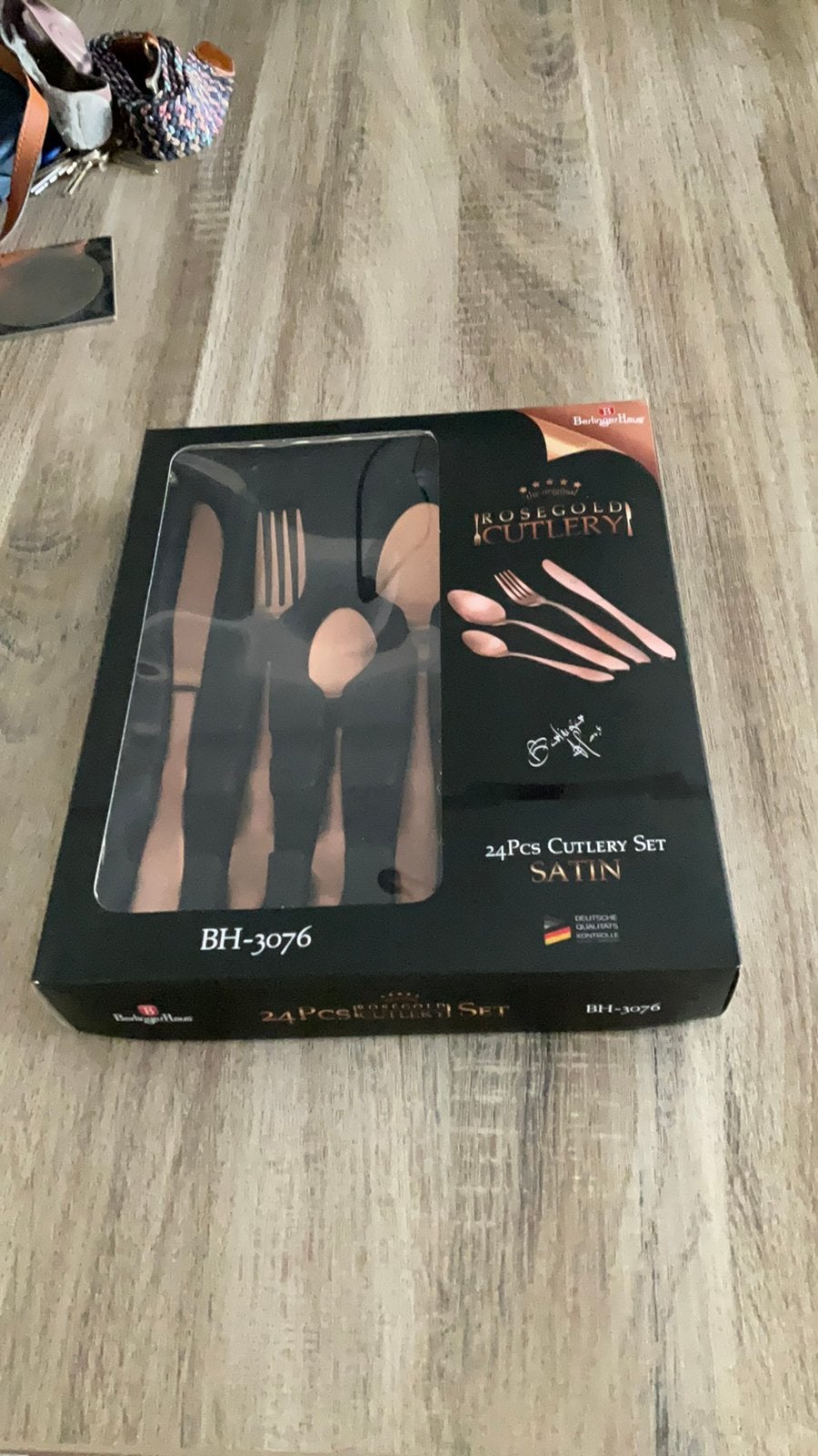 Berlinger Haus bestek! Nieuw, Ophalen of Verzenden, Nieuw, Bestekset