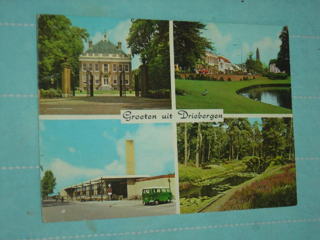 20) kleuren ansichtkaart  Driebergen, Ophalen of Verzenden, 1980 tot heden, Gelopen, Utrecht