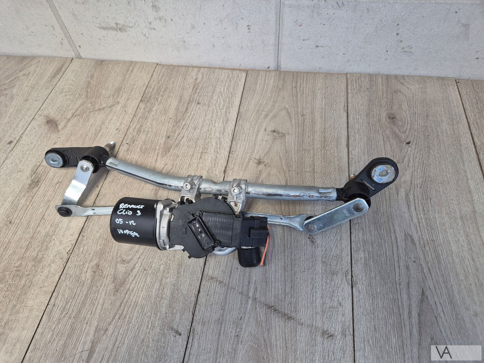 Ruitenwissermechaniek met motor Renault Clio 3 2005 - 2012, Auto-onderdelen, Gebruikt, -, Renault, -