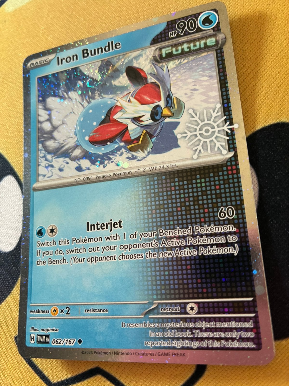 Iron Bundle 062/167 – Holiday Calendar – Cosmos Holo – Swirl, Ophalen of Verzenden, Zo goed als nieuw