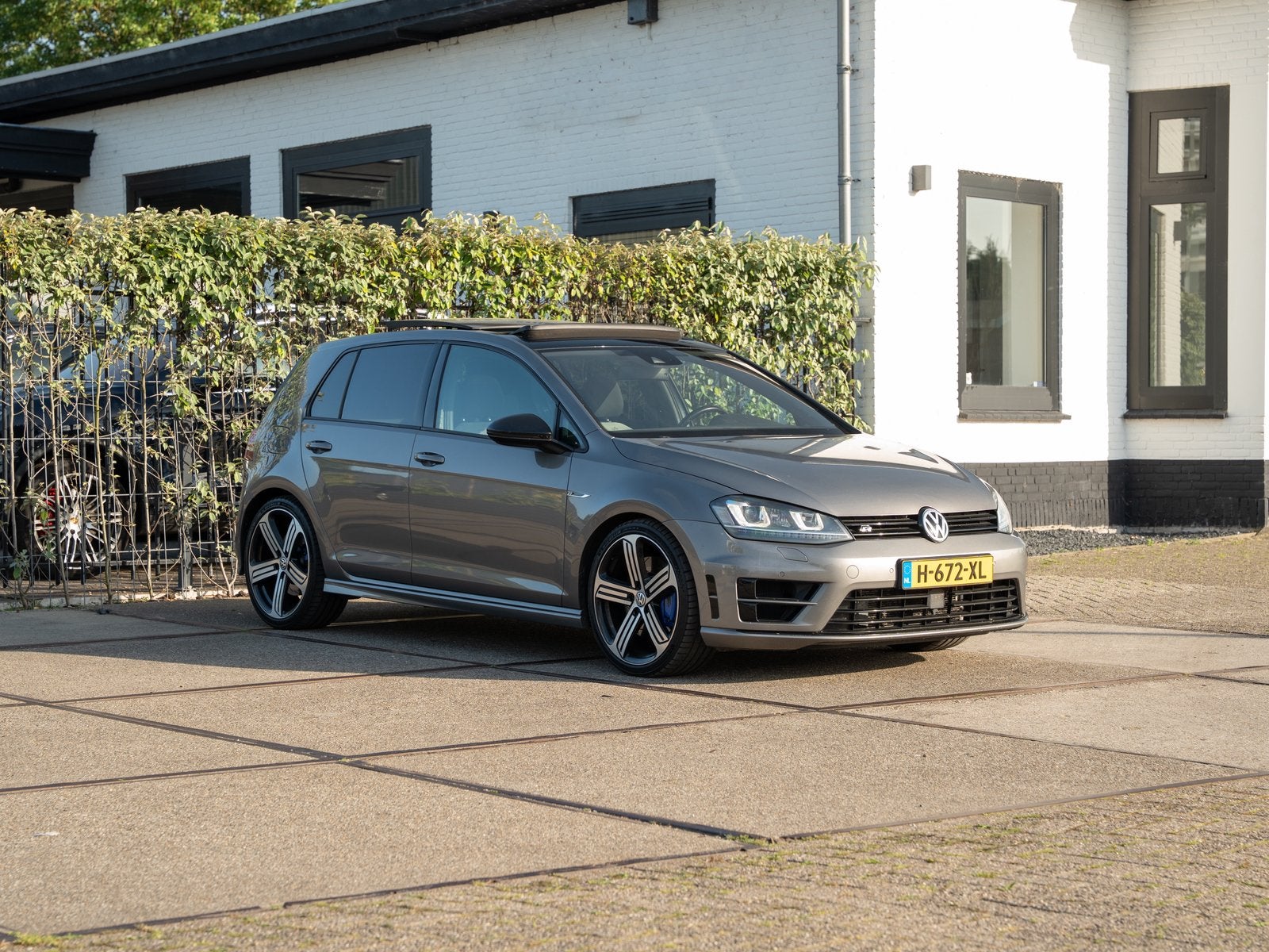 Volkswagen Golf R 2.0 ABT 376pk 2014 Grijs, Auto's, Volkswagen, 370 pk, 1984 cc, 14 km/l, 1405 kg