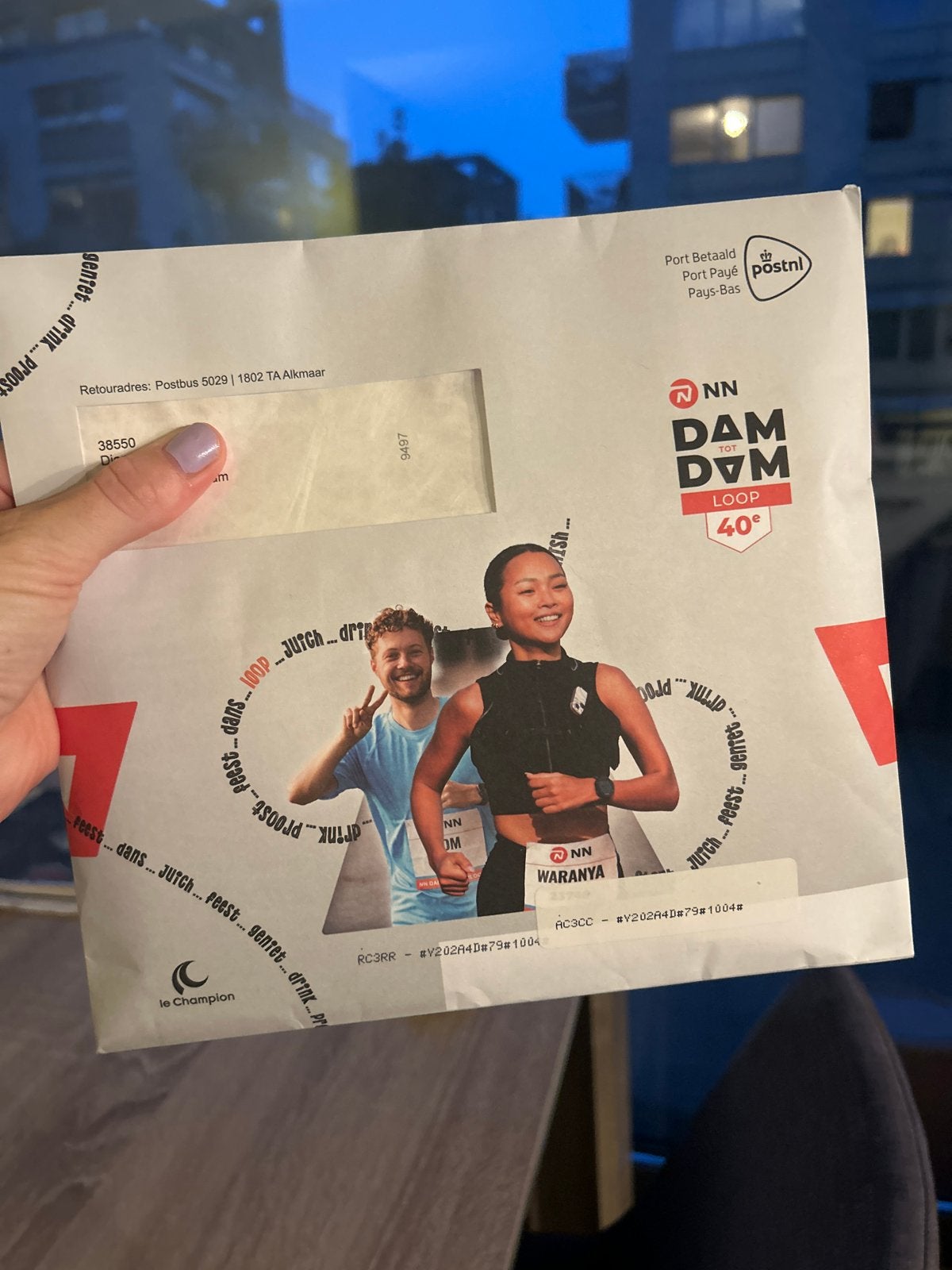 DamtotDamloop startnummer, Eén persoon, September