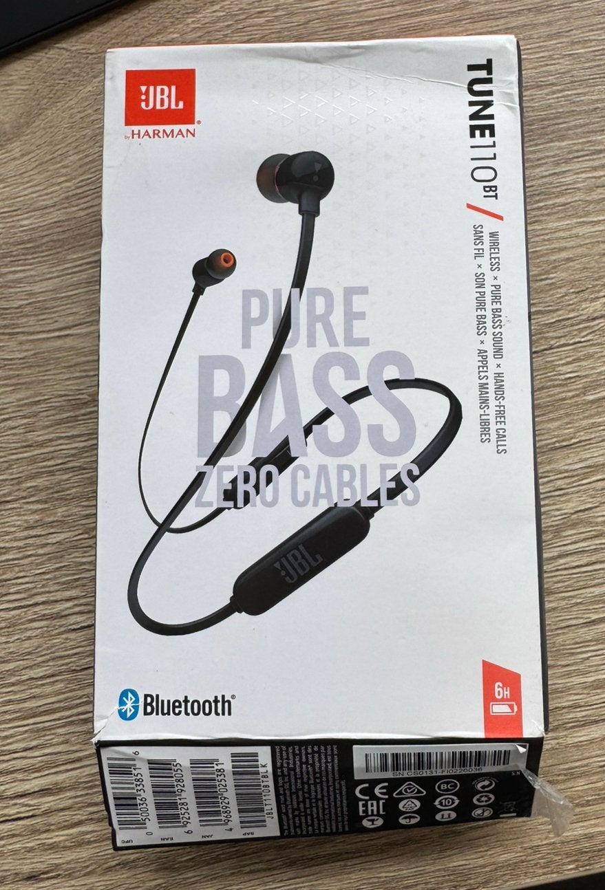 JBL Tune 110, Ophalen of Verzenden, Zo goed als nieuw, Overige merken, Draadloos