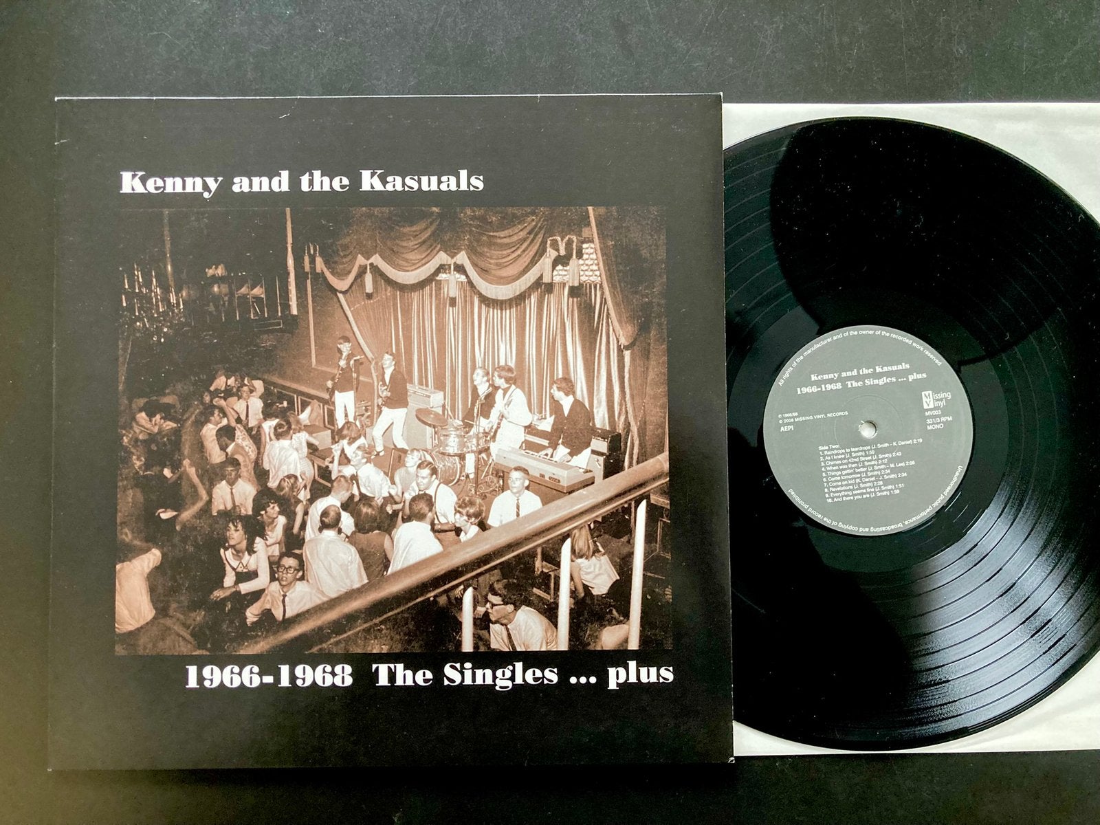 Kenny & The Kasuals - singles comp. VG+/NM garage 60s punk, Ophalen of Verzenden, Gebruikt, 12 inch