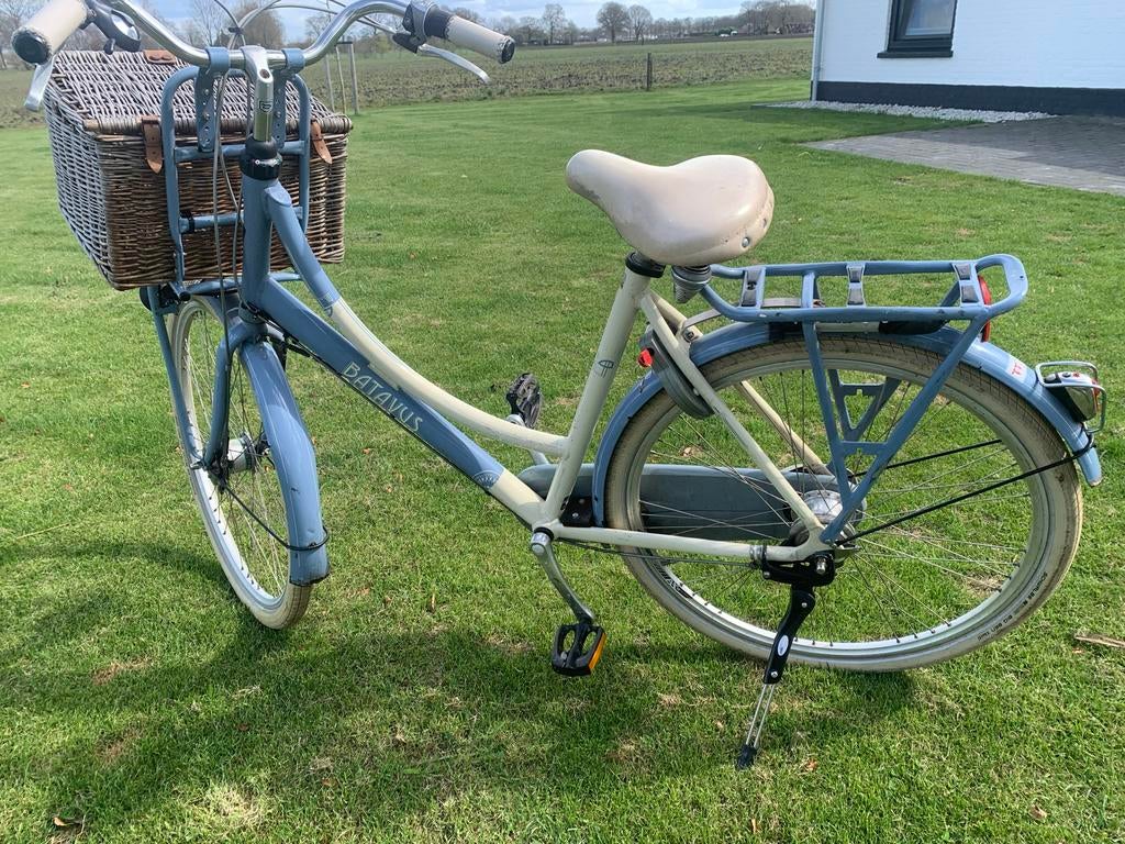 Batavus Flying Damesfiets 28 inch met mand, Fietsen en Brommers, Fietsen | Dames | Damesfietsen, Gebruikt, Batavus, Versnellingen