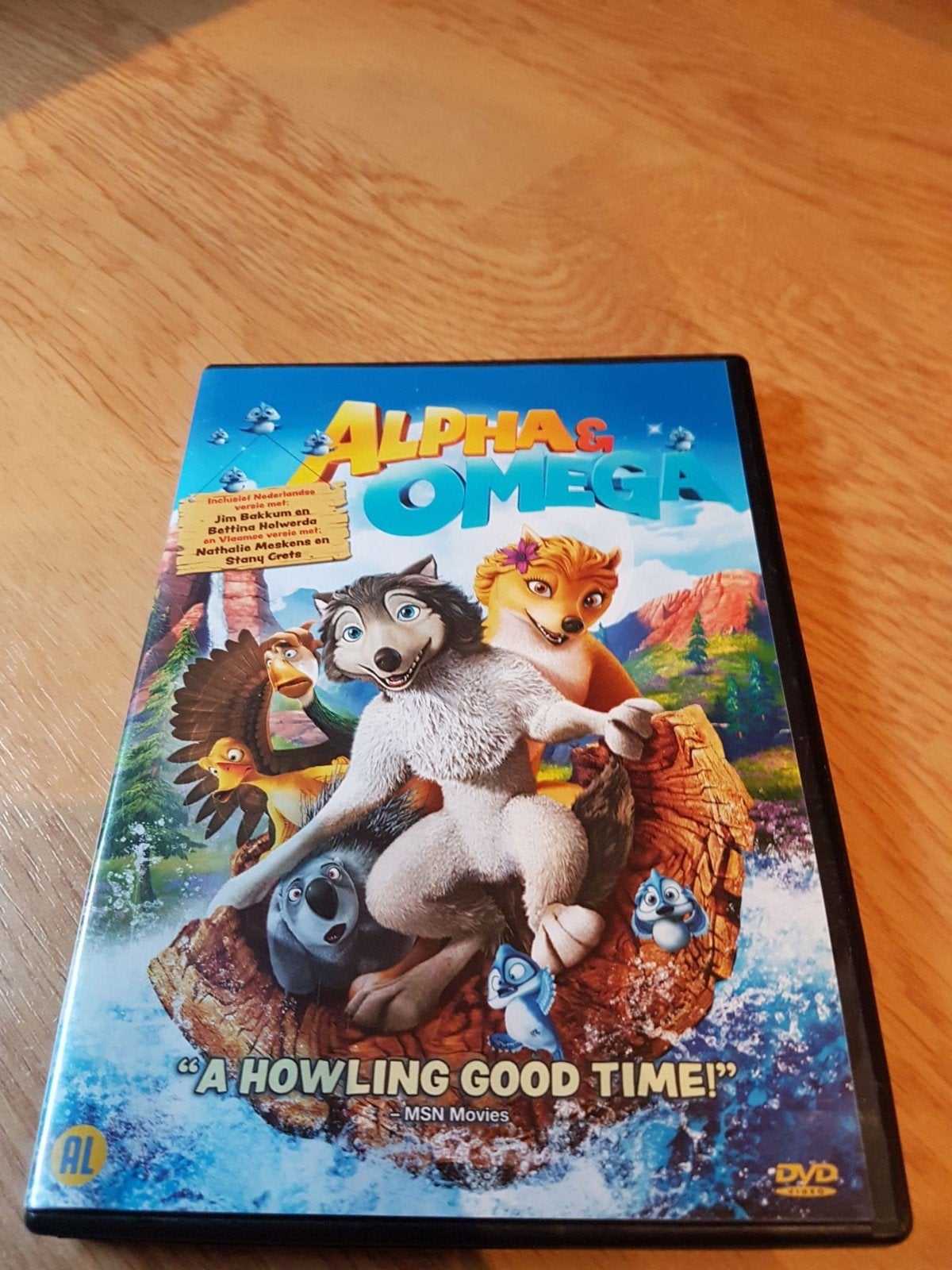 Dvd Alpha & Omega!, Cd's en Dvd's, Alle leeftijden, Ophalen of Verzenden, Zo goed als nieuw