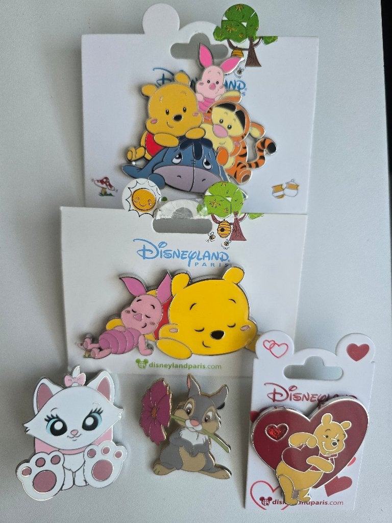 5 disney pins, Ophalen of Verzenden, Nieuw