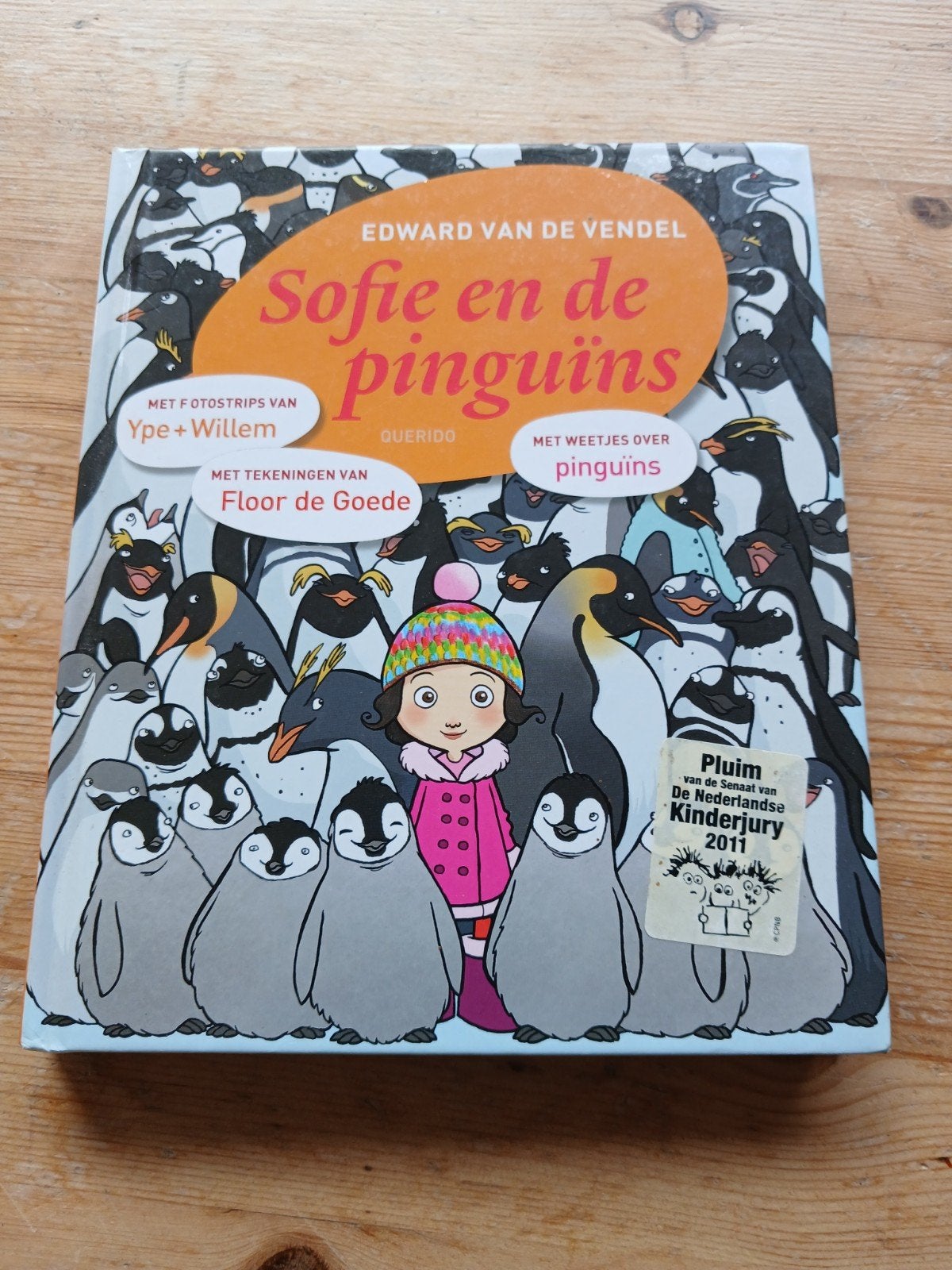 Sofie en de pinguins, Edward van de Vendel, Ophalen of Verzenden, Zo goed als nieuw, Fictie algemeen