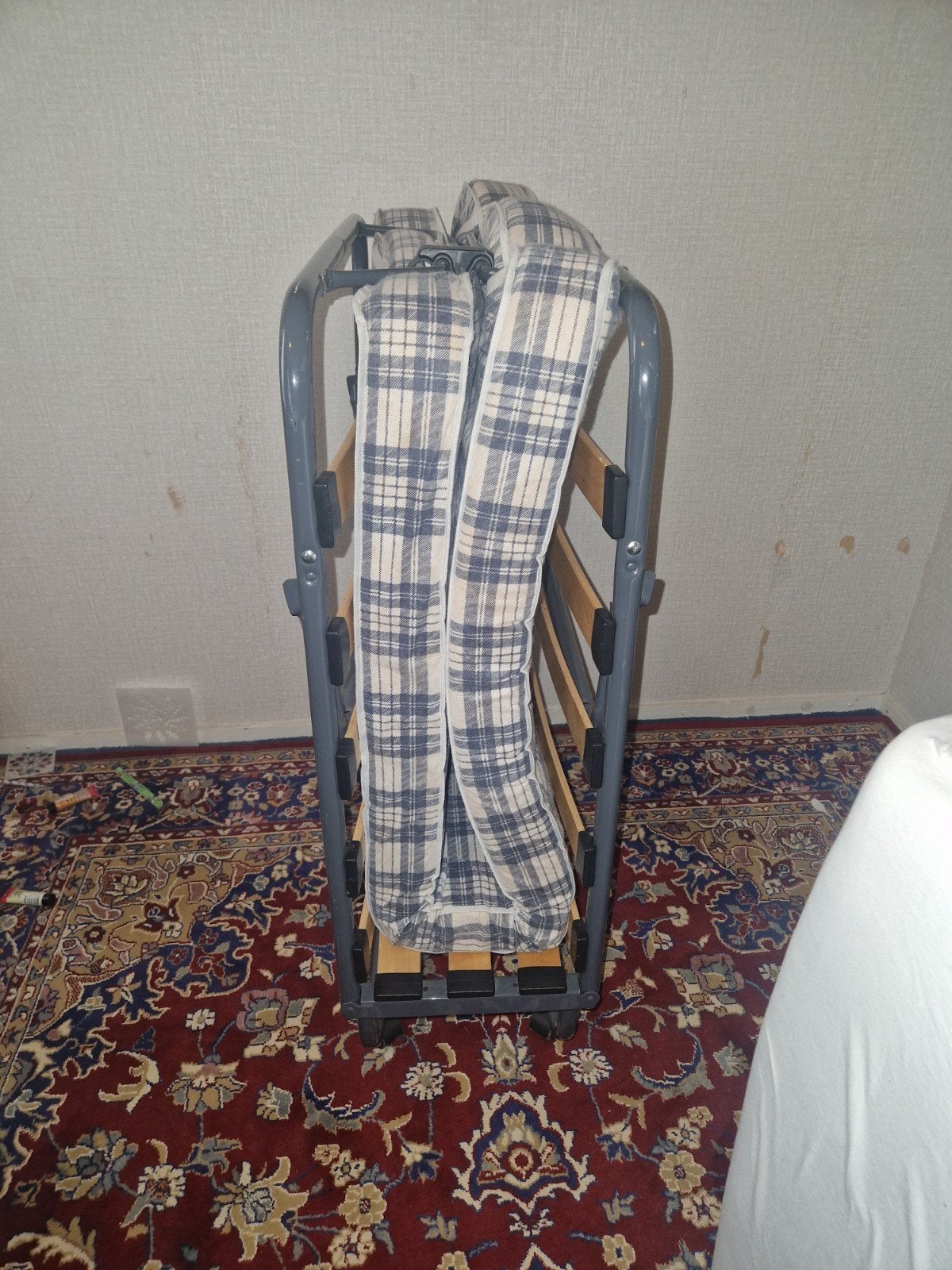 opklapbed, Ophalen, 190 cm of minder, Zo goed als nieuw, Eenpersoons
