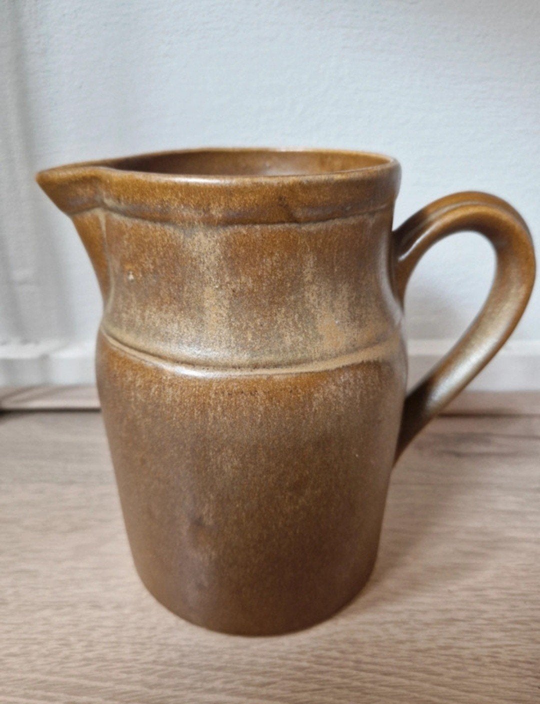 Vintage Bruine Kan, Antiek en Kunst, Ophalen of Verzenden