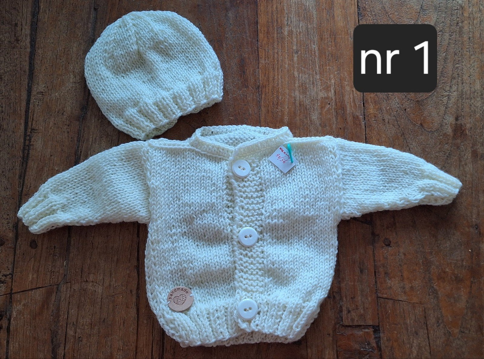 Baby setje m50/56 merino wol, Ophalen of Verzenden, Nieuw, Overige materialen