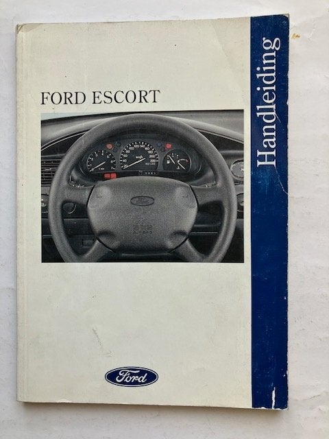 Ford Escort Handleiding - Gebruikershandleiding  1996  NL, Ophalen of Verzenden