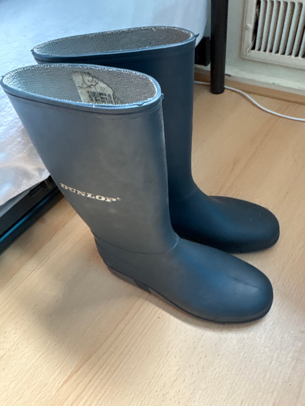 Mooie regenlaarzen Dunlop maat 34, Ophalen, Jongen of Meisje, Laarzen, Zo goed als nieuw