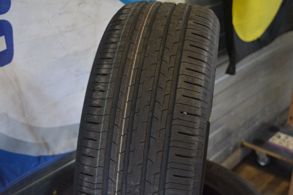 4x Nieuwe zomerband Continental EcoContact6 215 50 R17 V XL, 215 mm, Nieuw, 17 inch, Ophalen of Verzenden