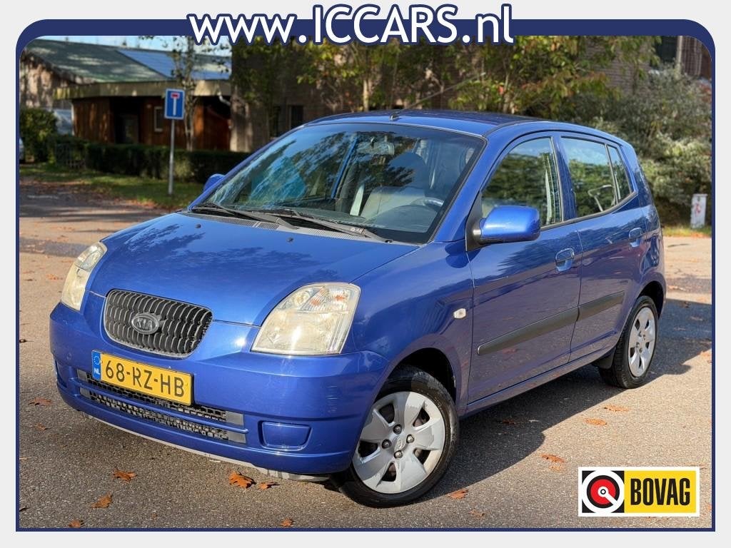 Kia PICANTO 1.0 LXE - APK 09-2027 - Elektr pakket !!!, Gebruikt, 31 €/maand, 4 cilinders, Blauw