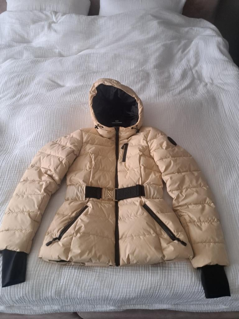 Nikkie winterjas, Kleding | Dames, Beige, Ophalen of Verzenden, Zo goed als nieuw, Nikkie