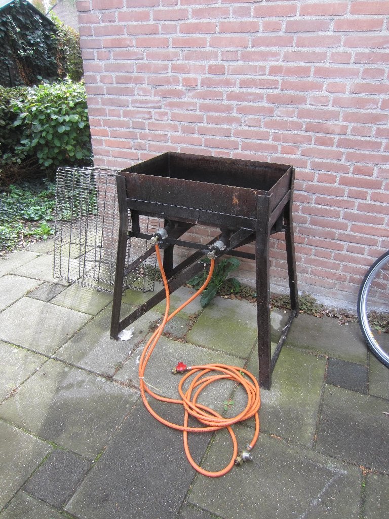gietijzeren oliebollenbak, Witgoed en Apparatuur, 4 liter of meer, Ophalen, Gebruikt
