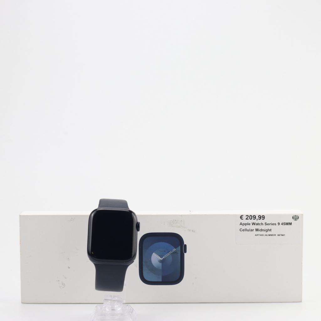 Apple Watch Series 9 45MM Cellular Midnight, Apple, Zo goed als nieuw, Support@apple.com, One Apple Park Way
Cupertino, CA 95014
United States