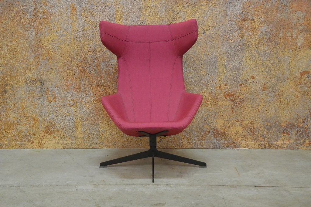 ZGANieuw Moroso Take a Line for a Walk design fauteuil, Moroso, 75 tot 100 cm, Ophalen of Verzenden, Zo goed als nieuw