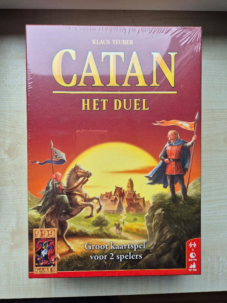 Catan het Duel, Hobby en Vrije tijd, Gezelschapsspellen | Kaartspellen, Een of twee spelers, Ophalen, Nieuw