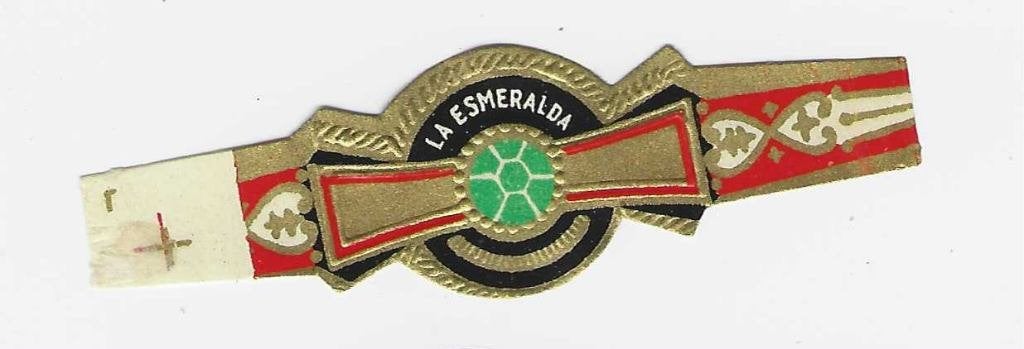 Klassiek 20 - 1146   esmeralda    sigarenbandjes, Ophalen of Verzenden, Gebruikt, Sigarenbandjes