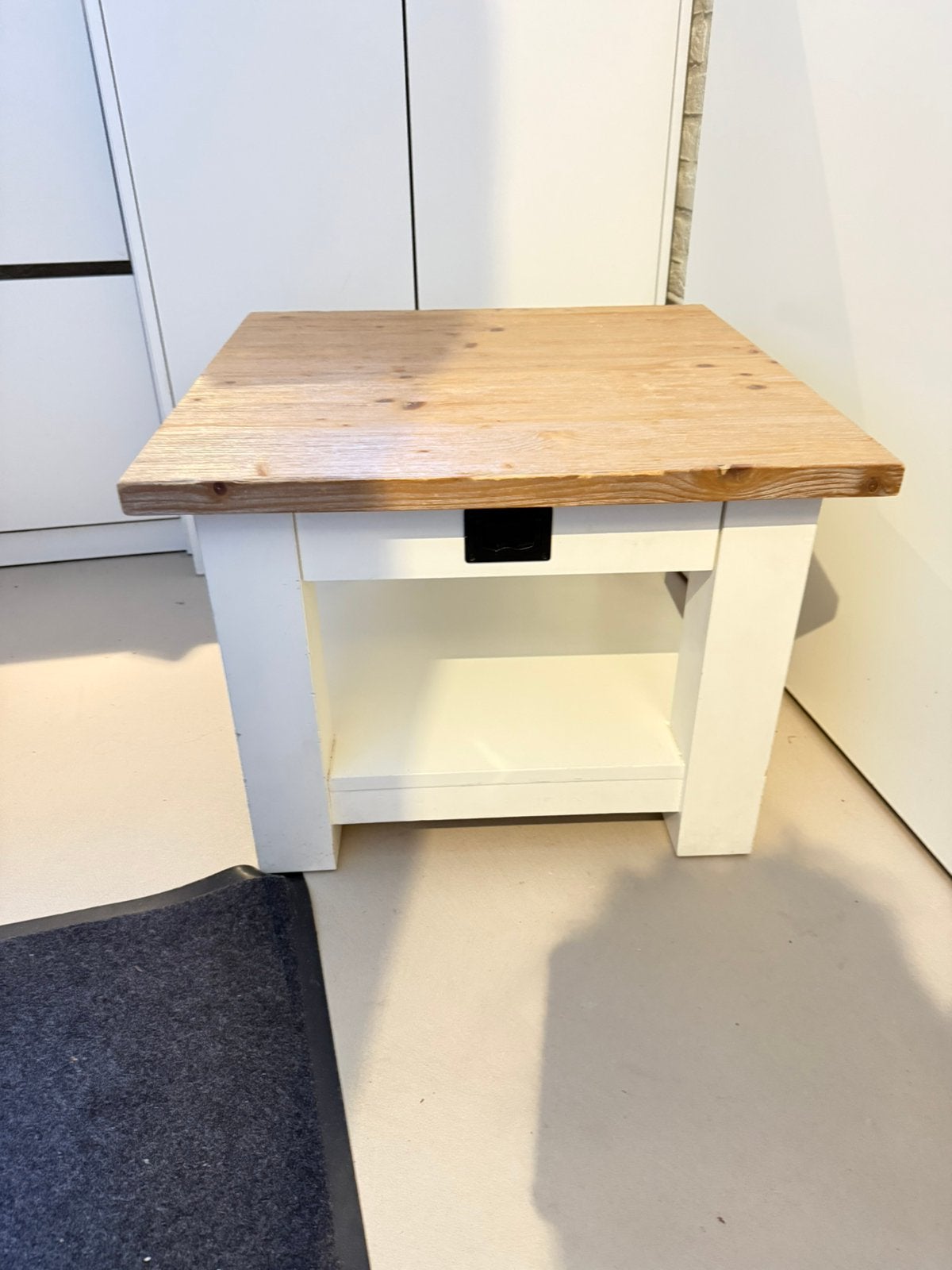 Landelijke salontafel - 60x60x45 - set van 2, Ophalen, 50 tot 100 cm, 50 tot 100 cm, 5 – 50