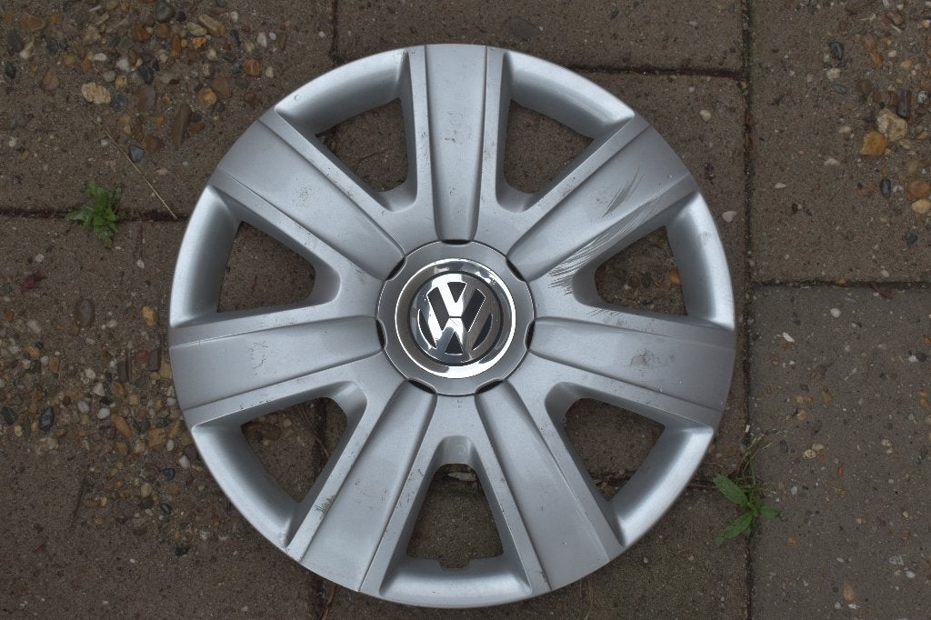 1 losse originele wieldop Volkswagen Polo 14 inch (Model 6), Auto diversen, Wieldoppen, Ophalen of Verzenden, Gebruikt