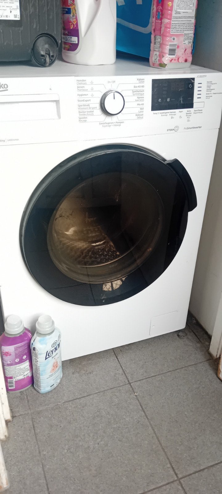 Beko Voorlader Wasmachine 9kg 1400 toeren, Witgoed en Apparatuur, Ophalen of Verzenden