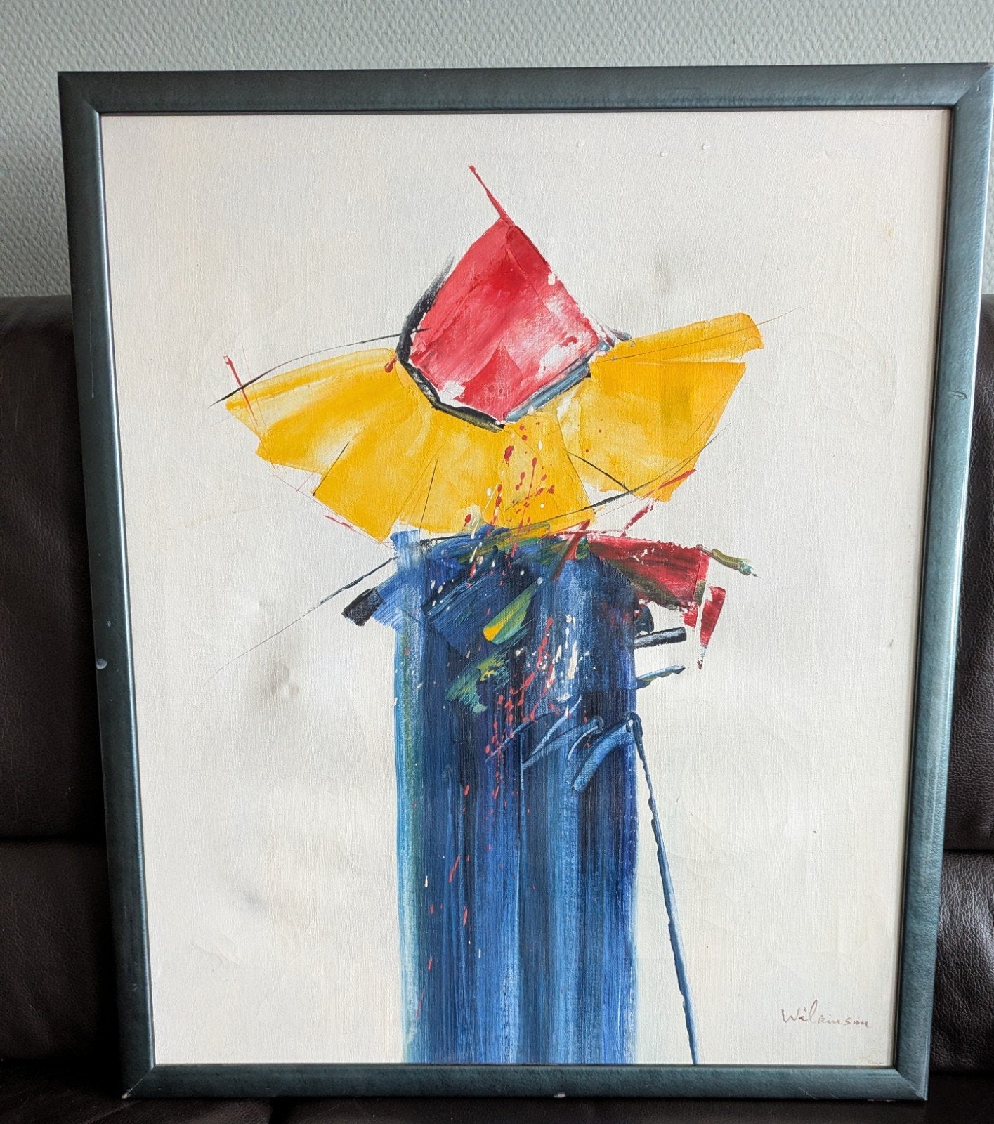 Abstract schilderij van Wilkinson, Antiek en Kunst, Kunst | Schilderijen | Abstract, Ophalen