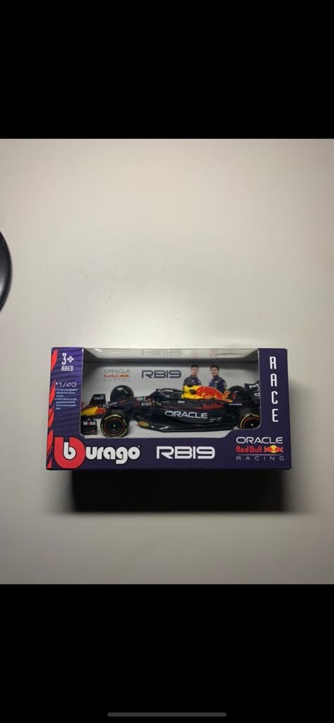 Burago RB19 Max Verstappen Formule 1 modelauto 1:43, Overige merken, Auto, 1:32 tot 1:50, Nieuw