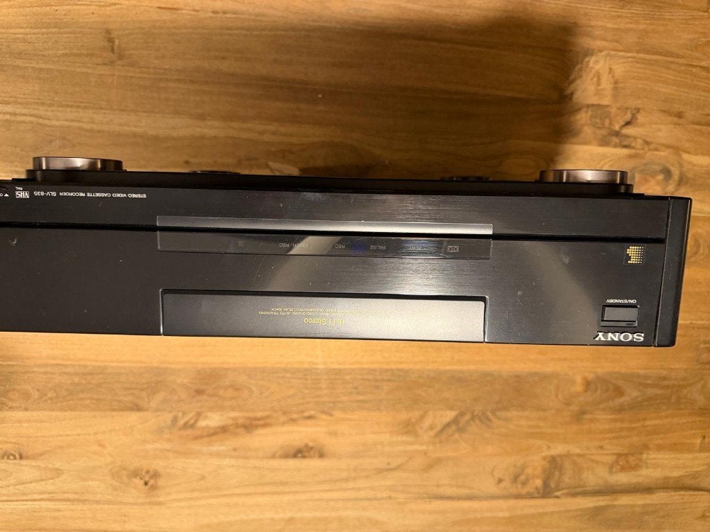 Sony SLV-835 VHS HiFi Stereo + RMT-V138, Ophalen of Verzenden, Gebruikt, VHS-speler of -recorder